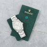 Rolex Datejust 36 Argento Oyster 16200 Silver Lining